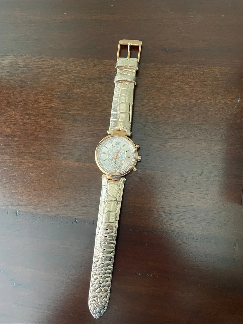Michael Kors  Women’s Rose Gold Chronograph Watch